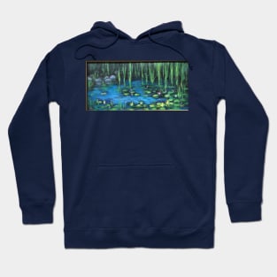 Lilly Pads at Dawn Hoodie